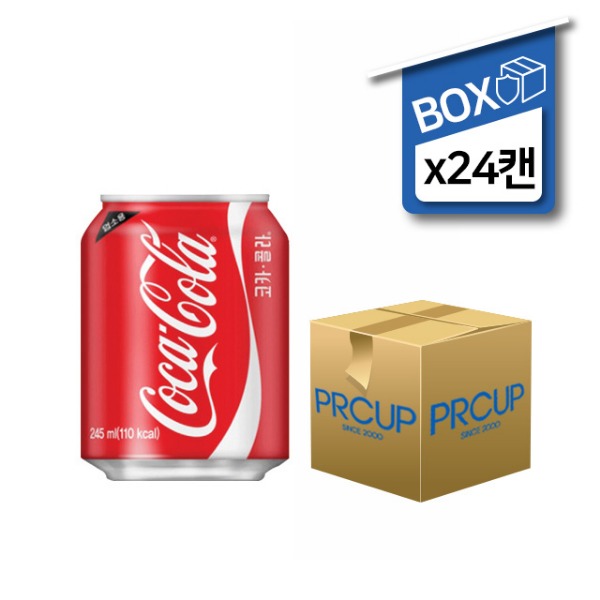 음료/탄산/코카콜라/245㎖/업소용/Box