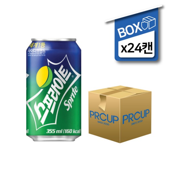 음료/탄산/스프라이트/355㎖/Box