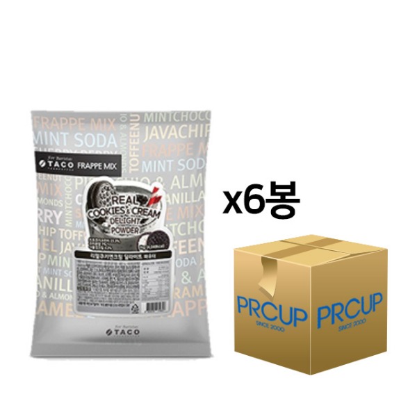 파우더/프라페/타코/리얼쿠키앤크림/1㎏/box