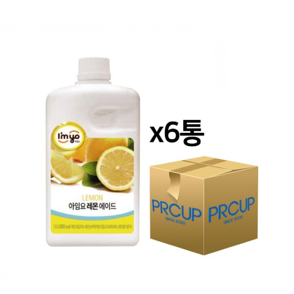 농축액/아임요/레몬에이드/1.5ℓ/box